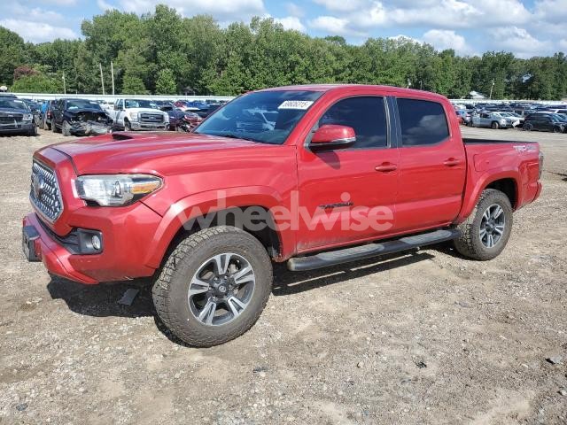 Photo 2 of 2019 TOYOTA TACOMA DOUBLE CAB (VIN 3TMCZ5AN0KM267374)
