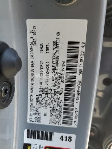 Photo 5 of 2019 TOYOTA TACOMA DOUBLE CAB (VIN 3TMCZ5AN3KM257759)