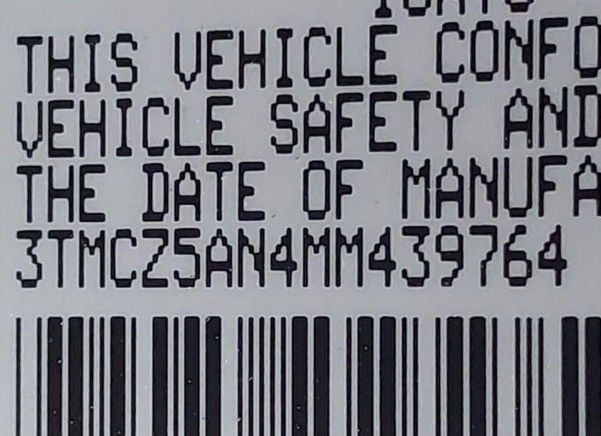 Photo 9 of 2021 Toyota Tacoma SR V6 (VIN 3TMCZ5AN4MM439764)