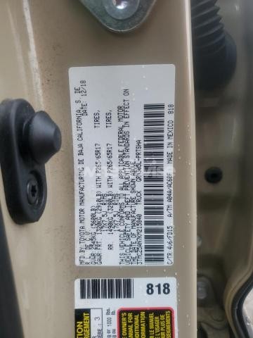 Photo 9 of 2019 TOYOTA TACOMA DOUBLE CAB (VIN 3TMCZ5AN7KM215840)