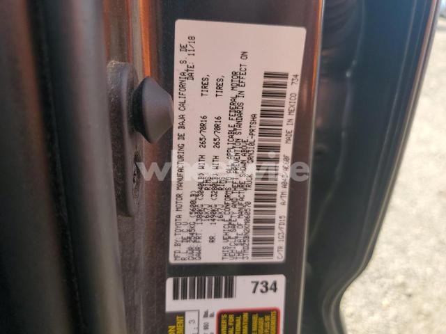 Photo 4 of 2019 TOYOTA TACOMA DOUBLE CAB (VIN 3TMDZ5BN2KM060570)