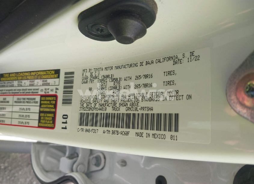 Photo 9 of 2023 Toyota Tacoma TRD OFF ROAD (VIN 3TMDZ5BN2PM144010)