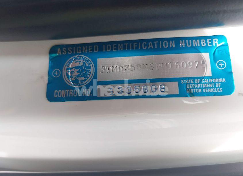 Photo 9 of 2023 Toyota Tacoma TRD SPORT (VIN 3TMDZ5BN3PM160975)