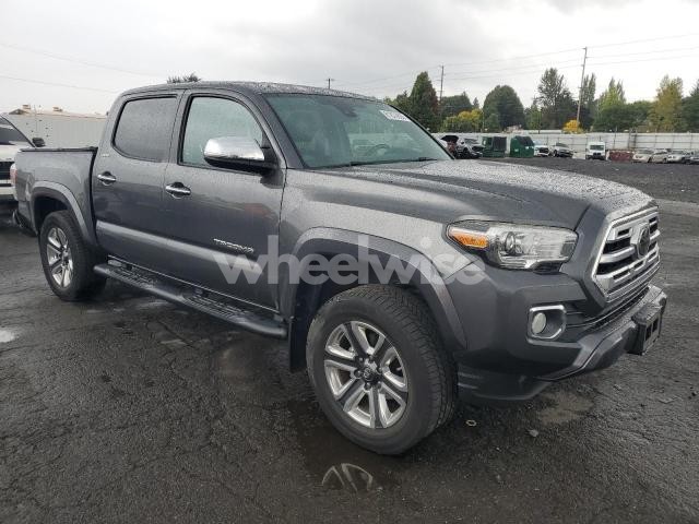 Photo 2 of 2019 TOYOTA TACOMA DOUBLE CAB (VIN 3TMGZ5AN1KM223725)