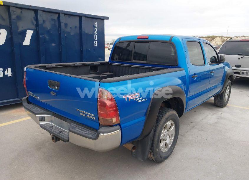 Photo 4 of 2006 Toyota Tacoma DOUBLE CAB PRERUNNER (VIN 3TMJU62NX6M028513)