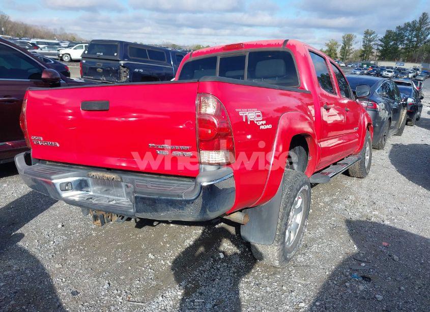 Photo 4 of 2007 Toyota Tacoma DOUBLE CAB PRERUNNER (VIN 3TMJU62NX7M046639)