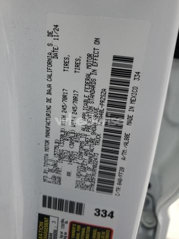 Photo 8 of 2024 TOYOTA TACOMA DOUBLE CAB (VIN 3TMKB5FN1RM022473)