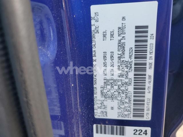 Photo 4 of 2025 TOYOTA TACOMA DOUBLE CAB (VIN 3TMLB5JN1SM095117)