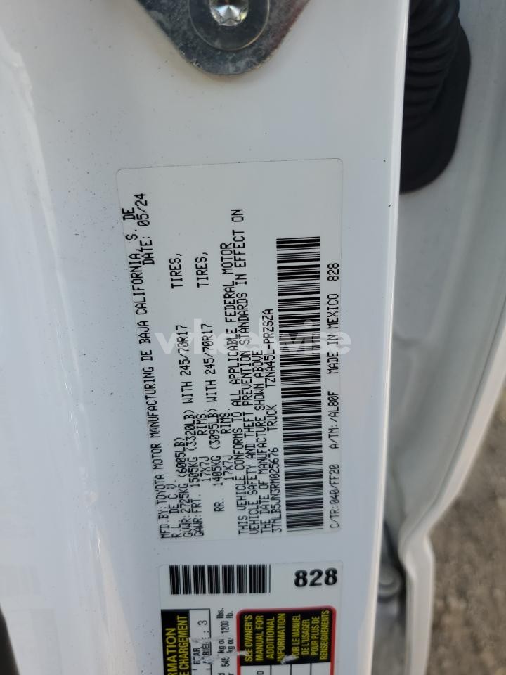 Photo 12 of 2024 TOYOTA TACOMA DOUBLE CAB (VIN 3TMLB5JN3RM025676)