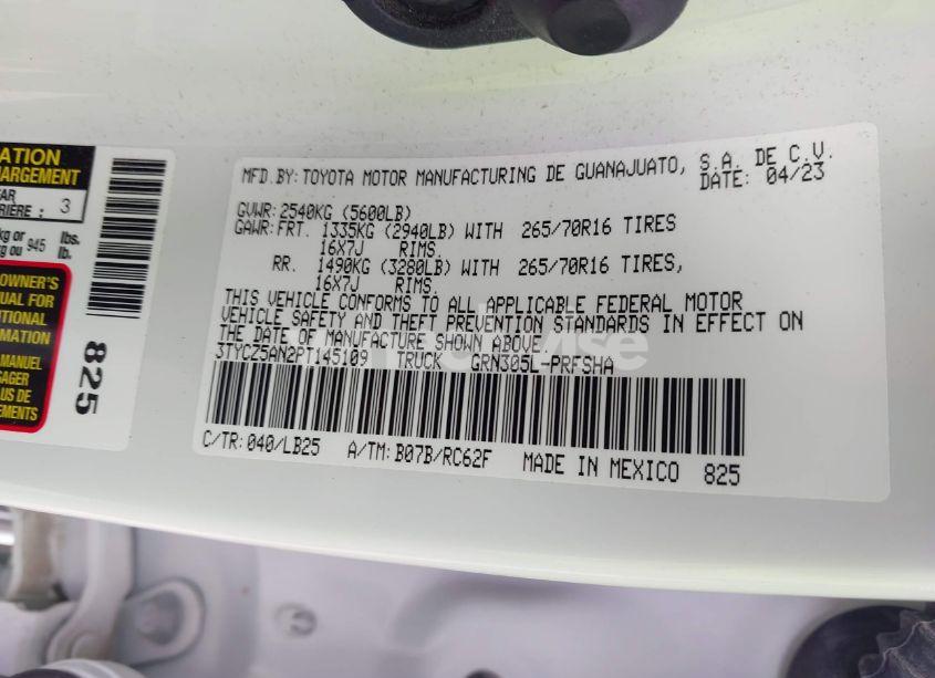Photo 9 of 2023 Toyota Tacoma TRD PRO (VIN 3TYCZ5AN2PT145109)