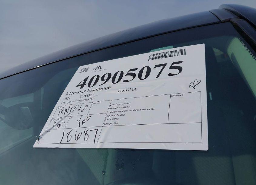 Photo 18 of 2023 Toyota Tacoma SR5 V6 (VIN 3TYRZ5CN0PT025235)