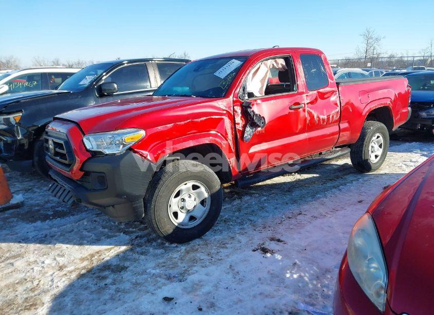 Photo 2 of 2021 Toyota Tacoma SR (VIN 3TYSX5EN3MT005156)