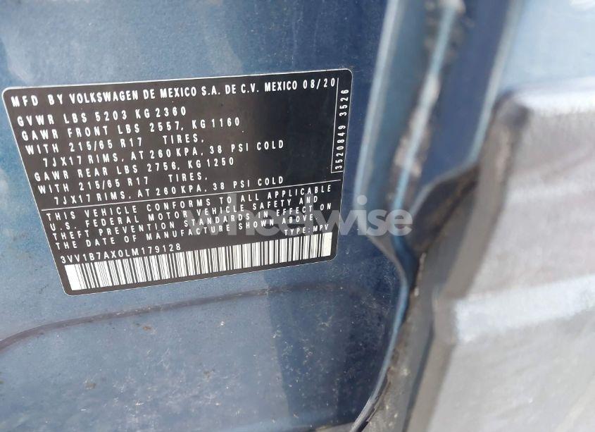 Photo 9 of 2020 Volkswagen Tiguan 2.0T S (VIN 3VV1B7AX0LM179128)