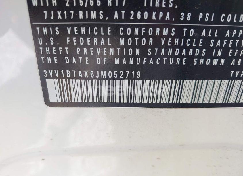 Photo 9 of 2018 Volkswagen Tiguan 2.0T S (VIN 3VV1B7AX6JM052719)