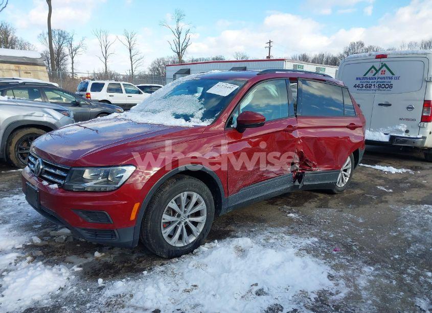 Photo 2 of 2019 Volkswagen Tiguan 2.0T S (VIN 3VV1B7AX6KM075645)