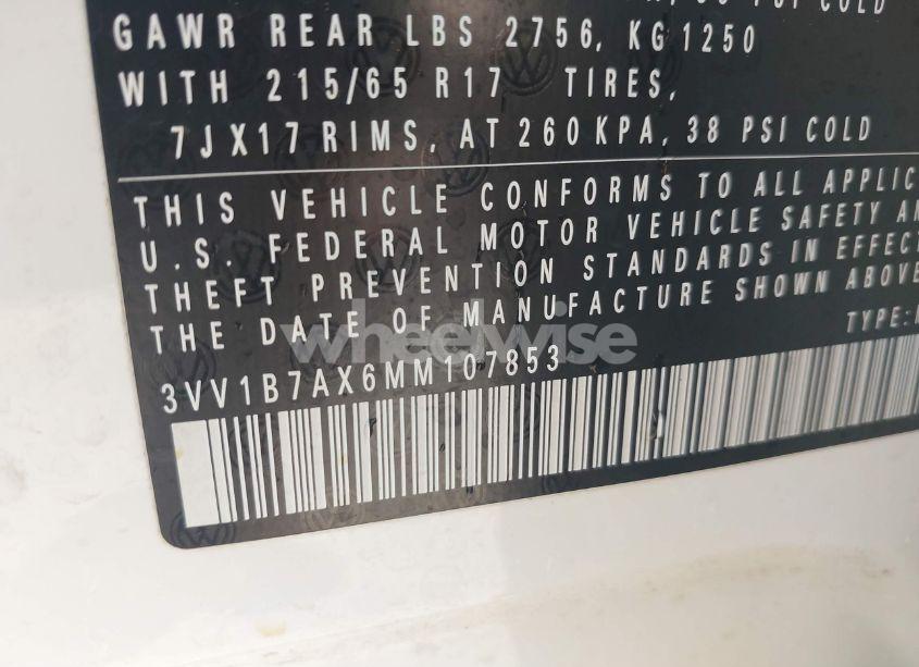 Photo 9 of 2021 Volkswagen Tiguan 2.0T S (VIN 3VV1B7AX6MM107853)