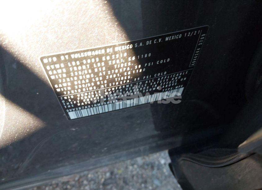 Photo 9 of 2022 Volkswagen Tiguan 2.0T SE (VIN 3VV2B7AX1NM056185)