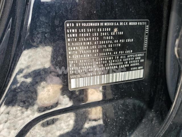 Photo 11 of 2021 VOLKSWAGEN TIGUAN SE (VIN 3VV2B7AX3MM101819)