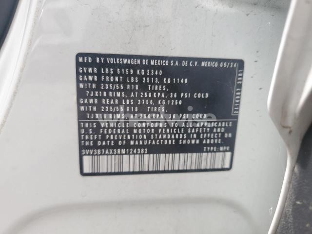 Photo 5 of 2024 VOLKSWAGEN TIGUAN SE (VIN 3VV3B7AX3RM124383)