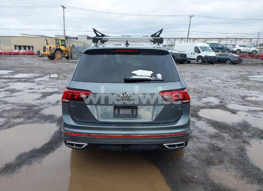 Photo 17 of 2022 Volkswagen Tiguan 2.0T SEL R-LINE (VIN 3VV4B7AX0NM151894)