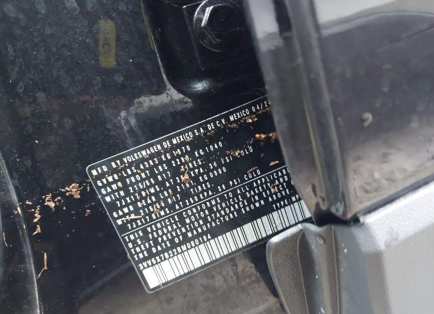 Photo 9 of 2024 Volkswagen Taos 1.5T S (VIN 3VV5X7B22RM080194)