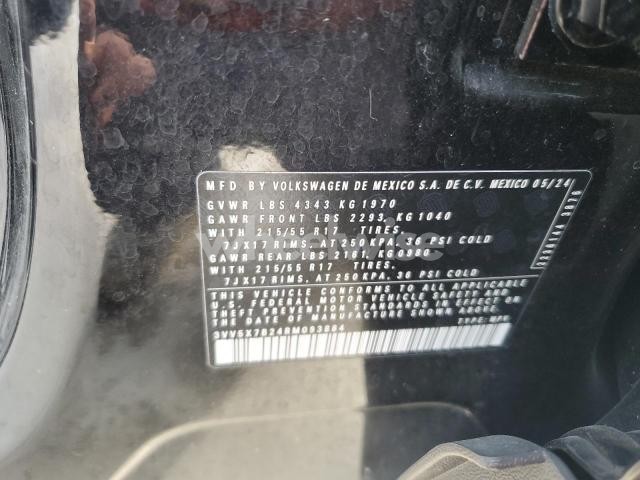 Photo 8 of 2024 VOLKSWAGEN TAOS S (VIN 3VV5X7B24RM093884)