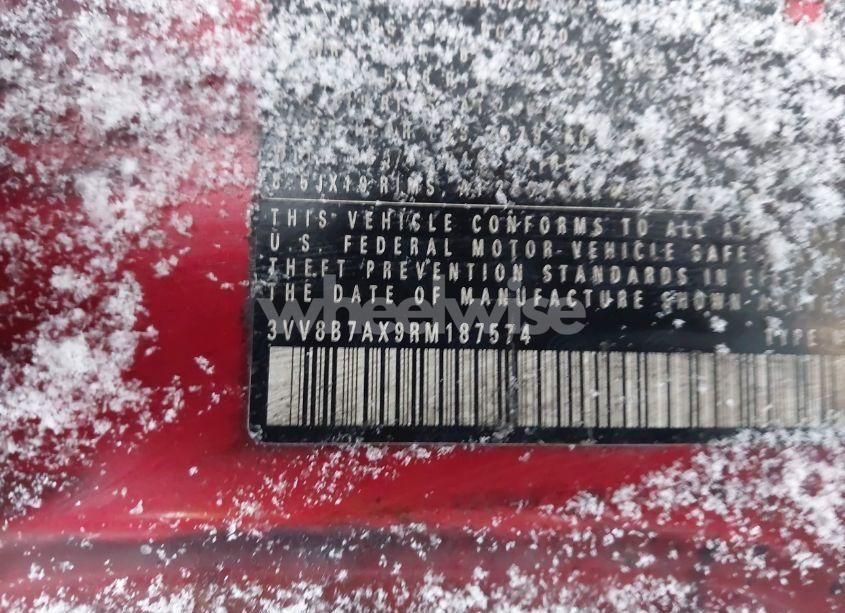 Photo 9 of 2024 Volkswagen Tiguan 2.0T SE R-LINE BLACK (VIN 3VV8B7AX9RM187574)