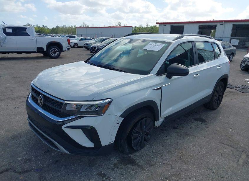 Photo 2 of 2023 Volkswagen Taos 1.5T S (VIN 3VVCX7B23PM342678)