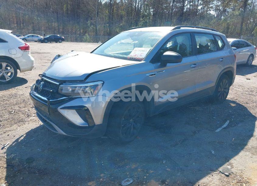 Photo 2 of 2023 Volkswagen Taos 1.5T S (VIN 3VVDX7B26PM353338)