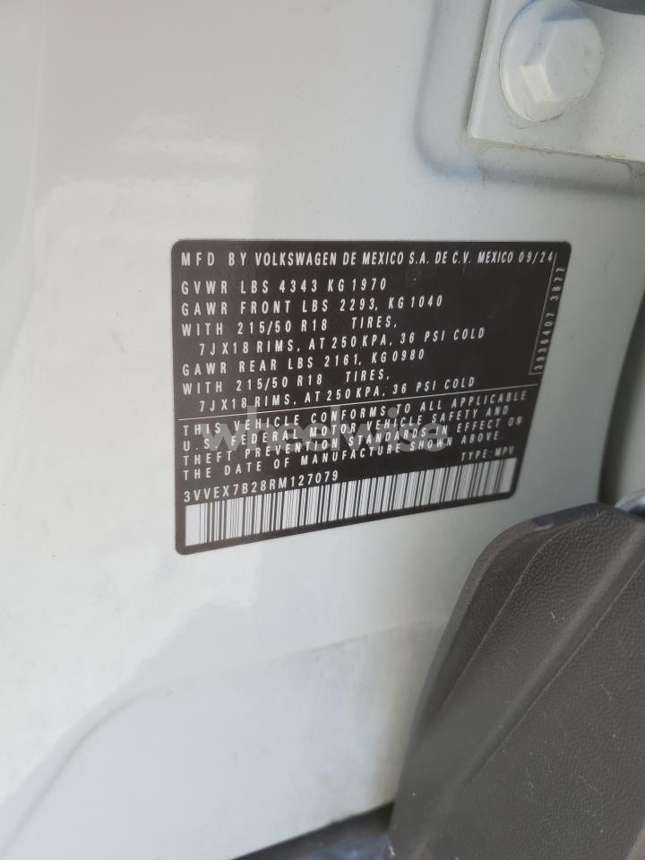 Photo 14 of 2024 VOLKSWAGEN TAOS SE N/A (VIN 3VVEX7B28RM127079)