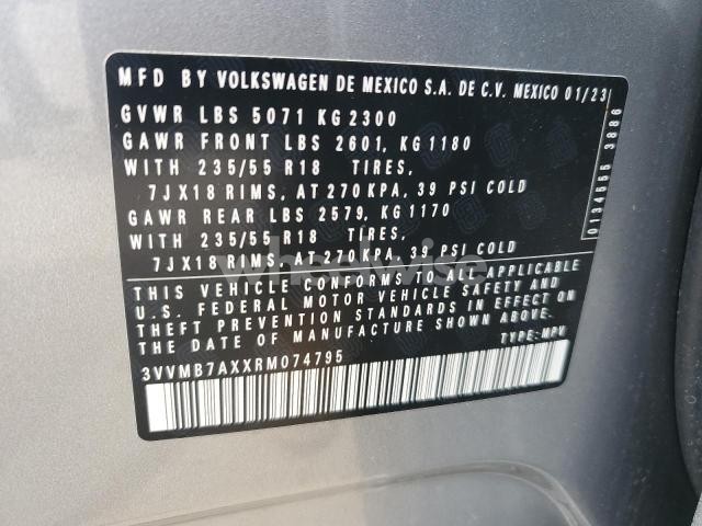 Photo 5 of 2024 VOLKSWAGEN TIGUAN SE (VIN 3VVMB7AXXRM074795)