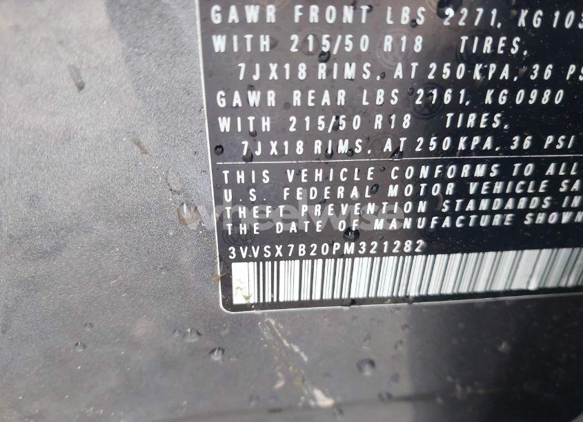 Photo 9 of 2023 Volkswagen Taos 1.5T SE (VIN 3VVSX7B20PM321282)