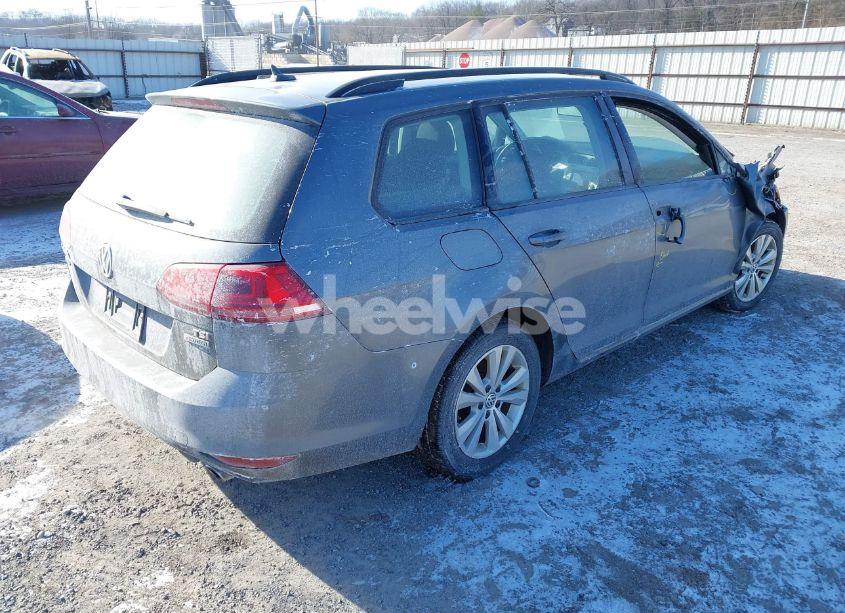 Photo 4 of 2017 Volkswagen Golf SPORTWAGEN TSI S (VIN 3VW017AU4HM533272)