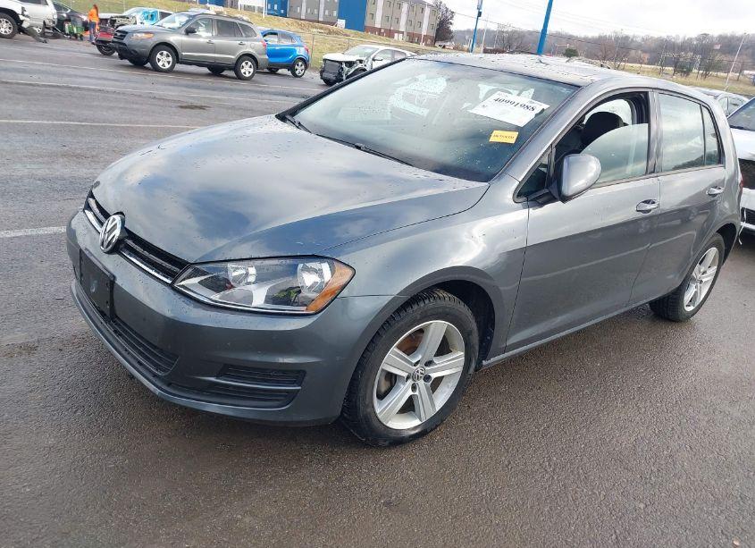 Photo 2 of 2017 Volkswagen Golf TSI S 4-DOOR/TSI WOLFSBURG EDITION 4-DOOR (VIN 3VW117AU2HM057561)