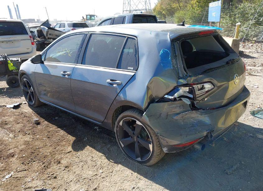 Photo 3 of 2017 Volkswagen Golf TSI S 4-DOOR/TSI WOLFSBURG EDITION 4-DOOR (VIN 3VW117AU9HM074230)