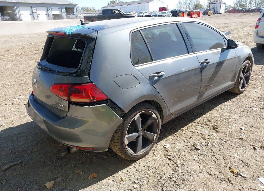 Photo 4 of 2017 Volkswagen Golf TSI S 4-DOOR/TSI WOLFSBURG EDITION 4-DOOR (VIN 3VW117AU9HM074230)