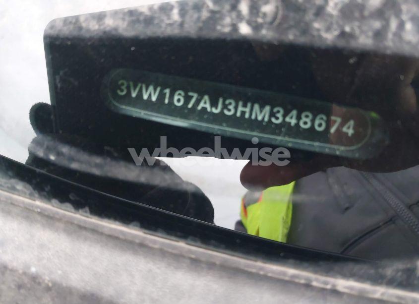 Photo 9 of 2017 Volkswagen Jetta 1.4T S (VIN 3VW167AJ3HM348674)