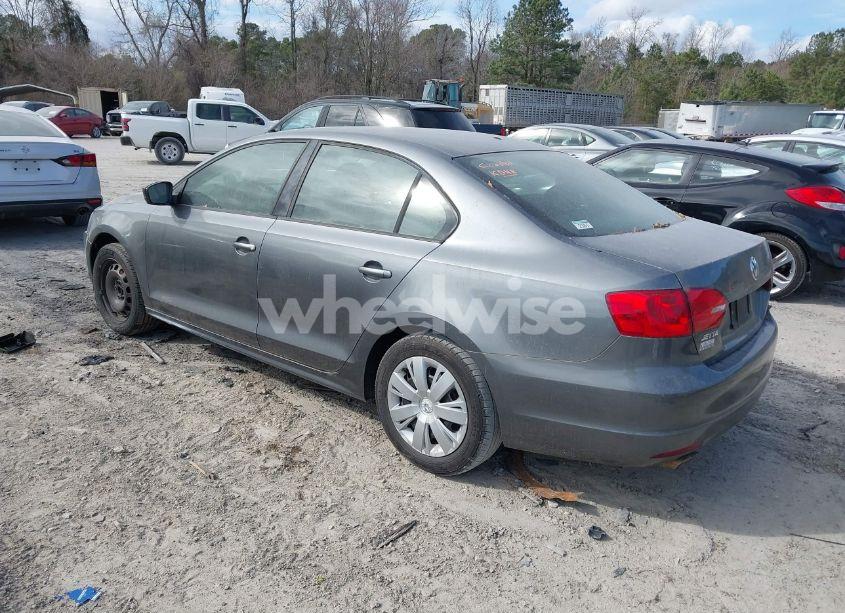 Photo 3 of 2012 Volkswagen Jetta 2.0L S (VIN 3VW1K7AJ0CM354419)