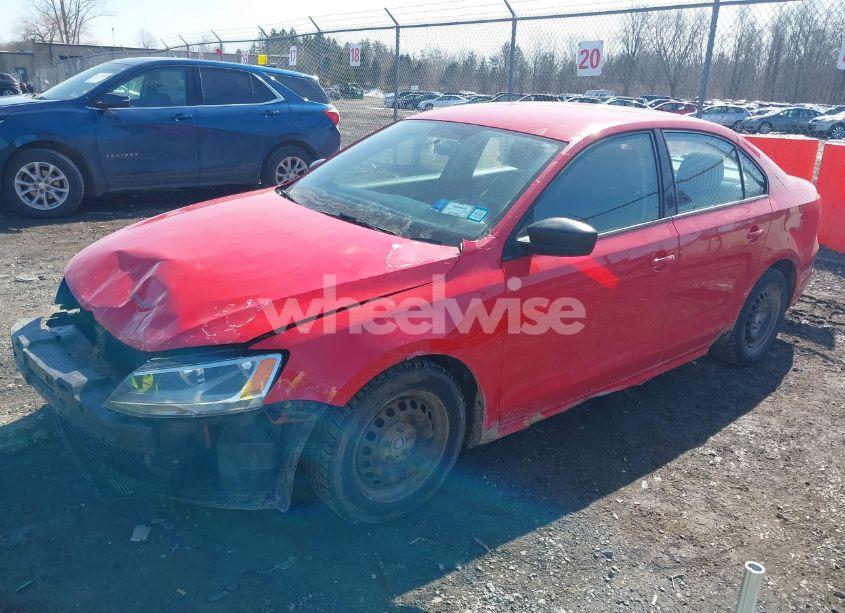 Photo 2 of 2012 Volkswagen Jetta 2.0L S (VIN 3VW1K7AJ0CM428390)