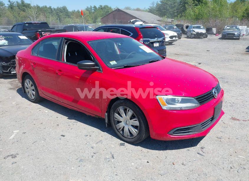 2012 Volkswagen Jetta 2.0L S (VIN 3VW1K7AJ3CM343852) main photo