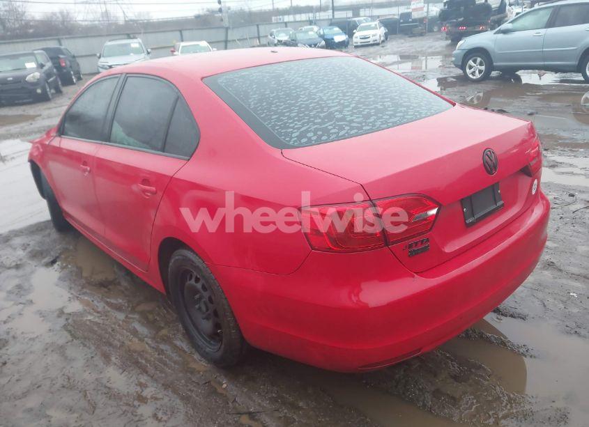 Photo 3 of 2012 Volkswagen Jetta 2.0L S (VIN 3VW1K7AJ4CM348624)