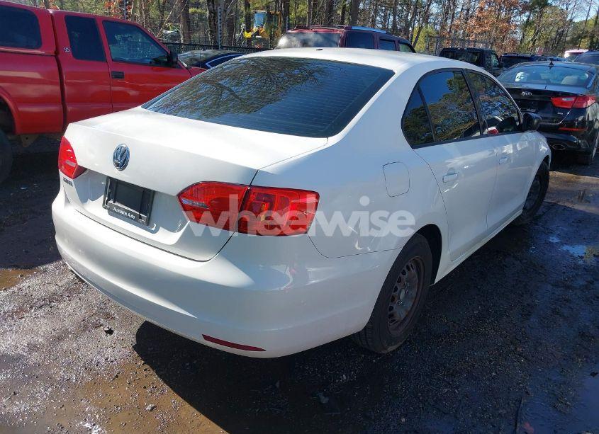 Photo 4 of 2012 Volkswagen Jetta 2.0L S (VIN 3VW1K7AJ6CM428362)