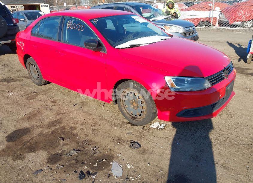 2013 Volkswagen Jetta 2.0L S (VIN 3VW1K7AJ6DM205711) main photo