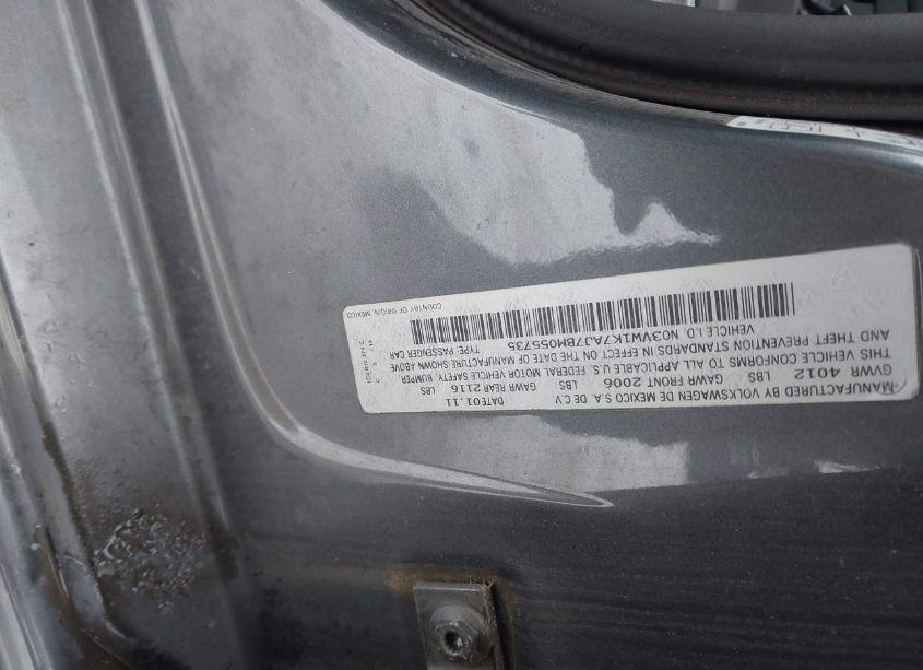 Photo 9 of 2011 Volkswagen Jetta 2.0L S (VIN 3VW1K7AJ7BM055735)