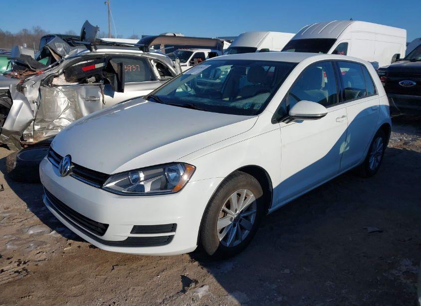 Photo 2 of 2015 Volkswagen Golf TSI S 4-DOOR (VIN 3VW217AU1FM029073)