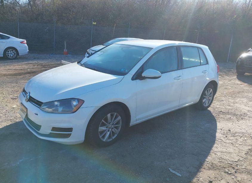 Photo 2 of 2015 Volkswagen Golf TSI S 4-DOOR (VIN 3VW217AU2FM008765)