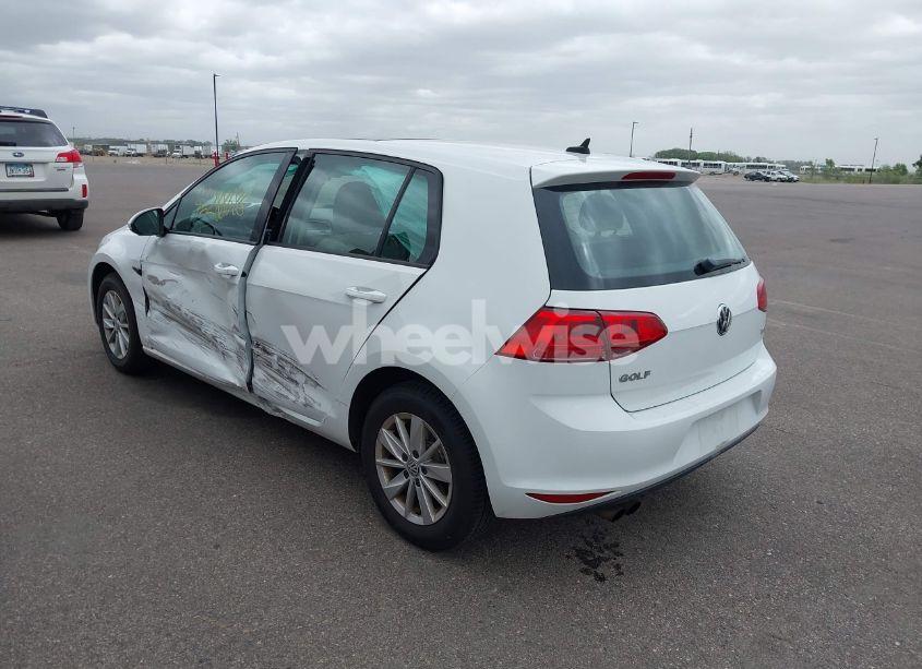 Photo 3 of 2015 Volkswagen Golf TSI S 4-DOOR (VIN 3VW217AU2FM032970)