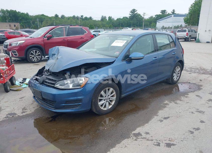 Photo 2 of 2015 Volkswagen Golf TSI S 4-DOOR (VIN 3VW217AU2FM039322)