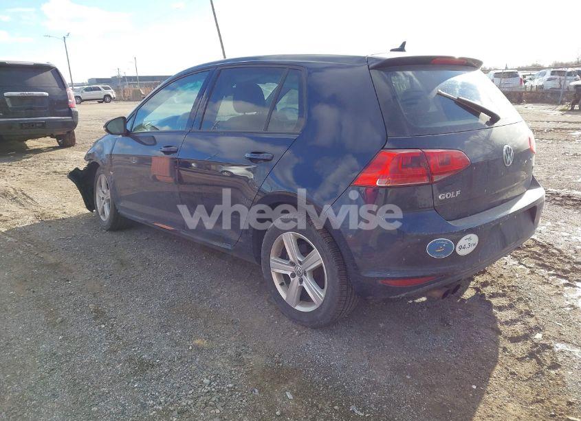 Photo 3 of 2017 Volkswagen Golf TSI S 4-DOOR/TSI SE 4-DOOR/TSI SEL 4-DOOR/TSI WOLFSBURG EDITION 4-DOOR (VIN 3VW217AU2HM009028)