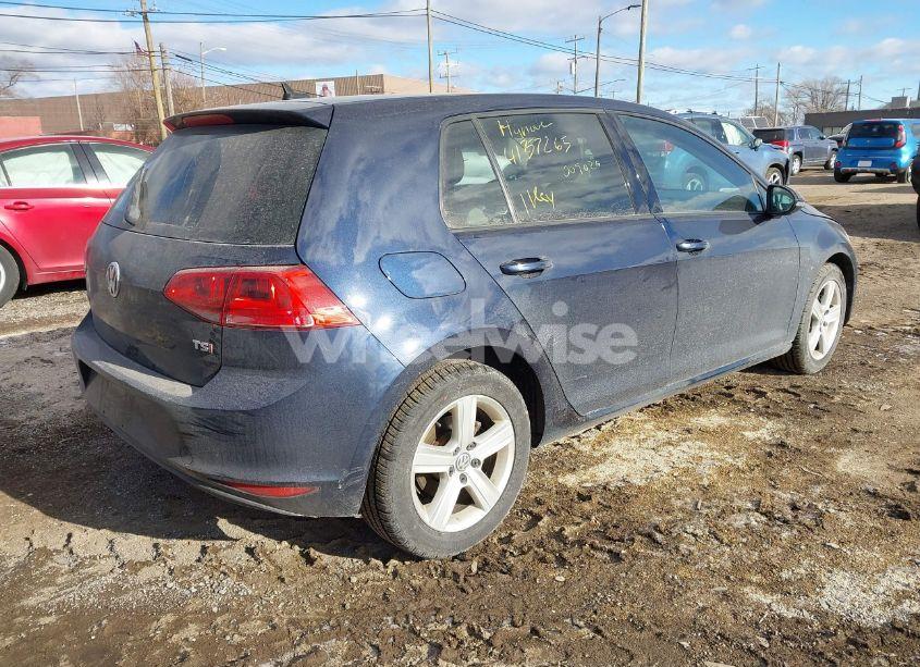 Photo 4 of 2017 Volkswagen Golf TSI S 4-DOOR/TSI SE 4-DOOR/TSI SEL 4-DOOR/TSI WOLFSBURG EDITION 4-DOOR (VIN 3VW217AU2HM009028)